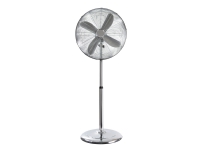 45 cm metal floor stand fan, chrome Diverse