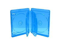 MediaRange BOX38-6-30, DVD-etui, 6 disker, Blå, Plast, 120 mm, 134 mm