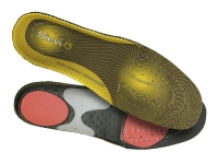 Sievi Dual Comfort Plus: High Arch, Unisex, Vuxen, Komfort-innersula, Svart, Grå, Röd, Gul, EUE, 1 styck