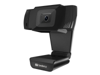 Image of Sandberg USB Webcam - inbyggd stereomikrofon - USB 2.0 - perfekt för online-möten