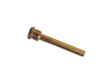 Messing dykrør, 1/2''x63 mm - Passer til termometer 480661-3xx, 480663-3xx og 480664-3xx Rørlegger artikler - Oppvarming - Tilbehør