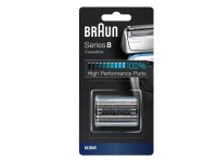 Braun Series 8 Cassette 83M, Barberingshode, 1 hoder, Sølv, 18 måned(er), Braun, Series 8 N - A