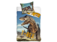 Dinosaurier T-REX Sängkläder 135 x 200 100 procent bomull