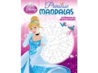 CSBOOKS Färgbok Mandalas Disney Cinderella