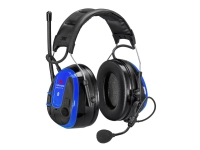 3M Peltor WS Alert XPI MRX21A3WS6 - WS Series - hodetelefoner med radio - full størrelse - Bluetooth - trådløs - lydisolerende - blå Maling og tilbehør - Tilbehør - Hansker