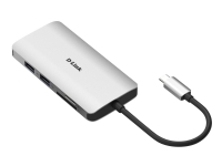 D-Link DUB-M810 – Dockningsstation – USB-C / Thunderbolt 3 – HDMI – GigE