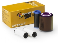 Zebra TrueColours ix Series - Farge (cyan, magenta, gul, svart, overlegg) - skriverbånd - for ZXP Series 7 - 807799-804 Skrivere & Scannere - Blekk, tonere og forbruksvarer - Fargebånd