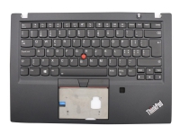 Lenovo – Ersättningstangentbord för bärbar dator – med Trackpoint UltraNav – bakgrundsbelyst – schweizisk – svart – för ThinkPad T490s 20NX 20NY
