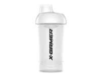 X-Gamer X-Mixr 5.0 – Shaker – Storlek 7 cm – Höjd 20 cm – 500 ml – transparent