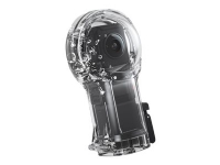 insta360 Dive Case - Marintaske til actionkamera - plastikk - gjennomsiktig sort - for Insta360 ONE R Twin Edition Foto og video - Videokamera - Tilbehør til actionkamera