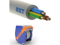 NKT Installationskabel halogenfri 3G2,5 mm² NOIKLX90 ljusgrå 300/500V QADDY ytterdimension max. 10,0 mm – (500 meter)