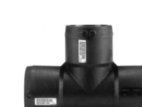 El-svejse T-stk 90° 125mm PN16 – med 3 muffer. For rør SDR11-SDR17,6. Frialen