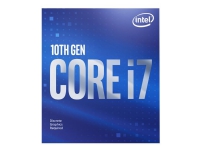 Intel Core i7 10700F - 2.9 GHz - 8 kjerner - 16 tråder - 16 MB cache - LGA1200 Socket - Boks PC-Komponenter - Prosessorer - Intel CPU