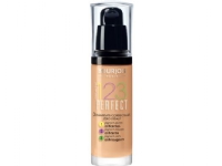 Bourjois 123 Perfect, Pumpe flaske, Væske, Beige, Dark Beige, Universell, Beskyttelse, Shine (lys)