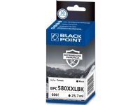 BLACK POINT BPC580XXLBK ersättningsbläck för Canon PGI-580PGBKXXL svart