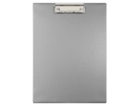 Biurfol utklippstavle A4, sølv (KKL-01-01)