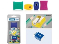 Milan Double-sided sharpener + eraser Afila blister MILAN