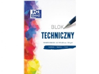 Oxford Teknisk blokk A3 10k hvit Papir & Emballasje - Blokker & Post-It - Blokker