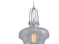 Hanging lamp Platinet PLATINET PENDANT LAMP ARTEMIS P150402L E27 GLASS + CLEAR 35x30 [44010] Belysning - Innendørsbelysning - Bordlamper