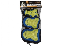 NILS Extreme Set of protectors H716 navy-lime. M