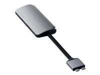 Satechi Dual Multimedia Adapter – Dockningsstation – USB-C – GigE
