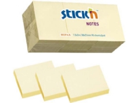 Stickn NOTES SAMOP.STICK N 38X50MM 12 PCS YELLOW ADHESIVE NOTES 21530 – 21530