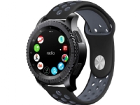 Tech-Protect TECH-PROTECT SOFTBAND SAMSUNG GALAXY WATCH 42MM BLACK/GRAY Helse - Pulsmåler - Tilbehør