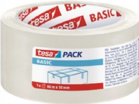 Tesa Tesa® BASIC packaging tape 66m x 50mm transparent (58570-00000-00)