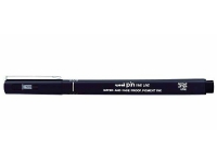 Uni Mitsubishi Pencil Fineliner 0,7 mm, svart (UNPIN07200/DCA) Skriveredskaper - Kulepenner & Fyllepenner - Kulepenner med trykk-knapp