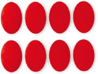 WELDTITE Patches for inner tubes RED DEVIL SELF SEAL 8 x self-adhesive patches (WLD-4006) Sykling - Verktøy og vedlikehold - Verktøy - Verksted