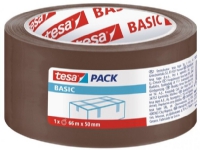 Tesa Basic Pakketape Brun 66M: 50 Mm (H5857100)