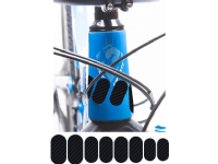 Lizard Skins Rammedeksel PATCH KIT CARBON LEATHER 8 stk Transparent (NY) (LZS-LBPDS100)