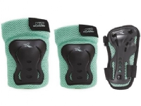 NILS Extreme Set of protectors H706 black and mint. M