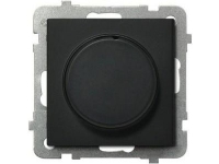 Ospel Universal dimmer for incandescent halogen and LED loads BLACK METALLIC