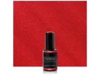 NEESS Hybrid nail polish 7424 Glitter secRED 4ml