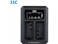 JJC Kameralader Dobbel Usb-lader For Panasonic Dmw-blc12 / Sigma Bp-51 / Leica Bp-dc12 Strøm artikler - Batterier - Batterilader