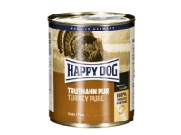 Happy Dog Pure Turkey, Adult (animal), Alle hunderaser, Kalkun, 800 g, Sukkerfri, Soya fri
