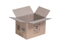 Standardkasse, 1-lag, 160x120x110 mm - (25 stk.) Papir & Emballasje - Emballasje - Esker