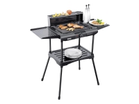 UNOLD Vario 58565 – Barbequegrill – elektrisk – 910 cm2 – svart