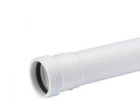 Wafix PP afløbsrør med muffe 32 x 500 mm hvid Rørlegger artikler - Avløp - Hvite avløpsrør