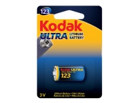 Kodak ULTRA – CR123A-batterier – Li