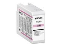 Epson T47A6 - 50 ml - livlig lys magenta - original - blekkpatron - for SureColor SC-P900, SC-P900 Mirage Bundling Skrivere & Scannere - Blekk, tonere og forbruksvarer - Blekk