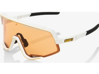 100% Okulary Glendale Soft Tact Off White Persimmon Lens Sykling - Klær - Sykkelbriller
