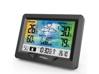 Bilde av Greenblue 60133, Svart, Inne Hygrometer, Inne Termometer, Utendørs Fuktighetsmåler, Utendørs Barometer, Hygrometer, Termometer, Hygrometer, Termometer, 0 - 50 °c, -20 - 65 °c