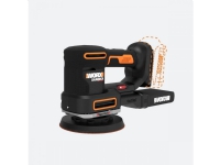 WORX WX820L.9, Disk-slipemaskin, Svart, Gult, 4000 RPM, 10000 RPM, Batteri, 20 V