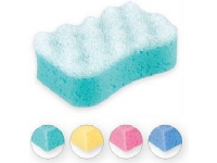 TOP CHOICE bath sponge butterfly/4 colors/