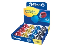 Pelikan 700214, Manuell blyantspisser, Flerfarget, Plast, Utstillingseske, 12 stykker
