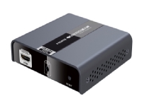 Techly IDATA-EXTIP-393R 3840 x 2160 pixlar AV-mottagare 120 m Kabel Svart HDCP