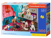 Castorland Puppies in the Bedroom 300 pcs, 300 stykker, Dyr, 8 år Leker - Spill - Gåter