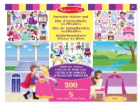 Melissa & Doug Reusable Sticker Pad - Princess Castle, 200 stykker, 3 år, Flerfarget N - A